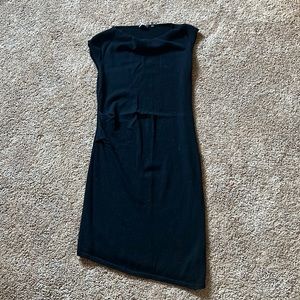 Neiman Marcus 100% Cashmere Black Dress